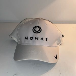 White and black Nike hat